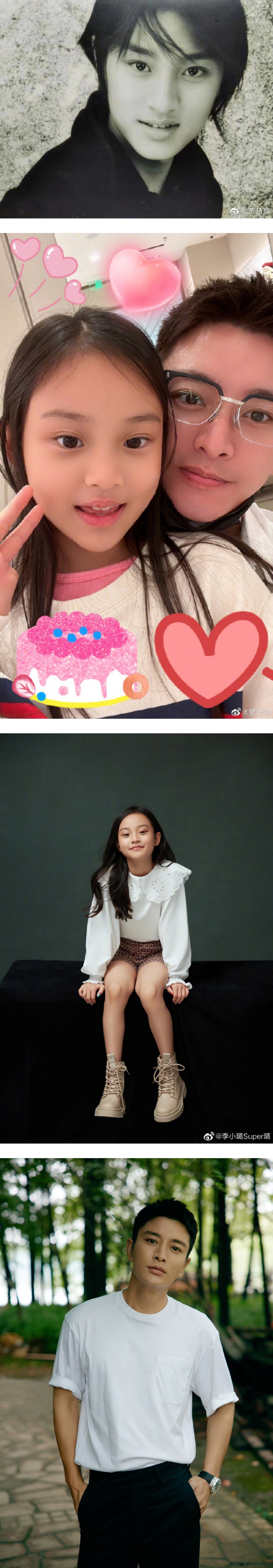 贾乃亮晒旧照...清秀模样和现在差很大！ 完全就是“甜馨本馨”啊 娱乐资讯 图2张