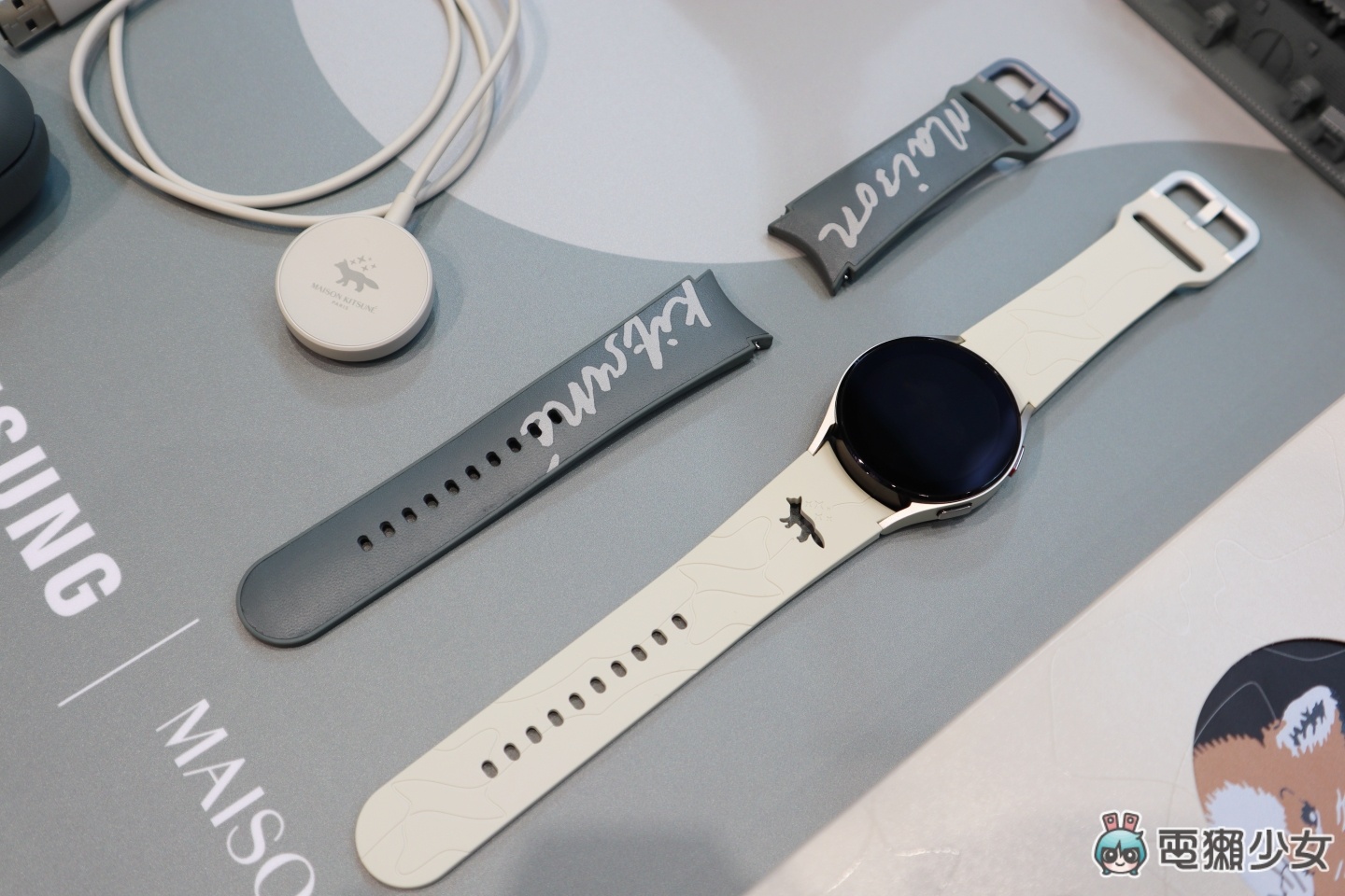 出门｜Samsung 与时尚品牌 Maison Kitsuné 跨界联名！带大家看看 Galaxy Watch4 、 Galaxy Buds2 特别版 数码科技 图3张