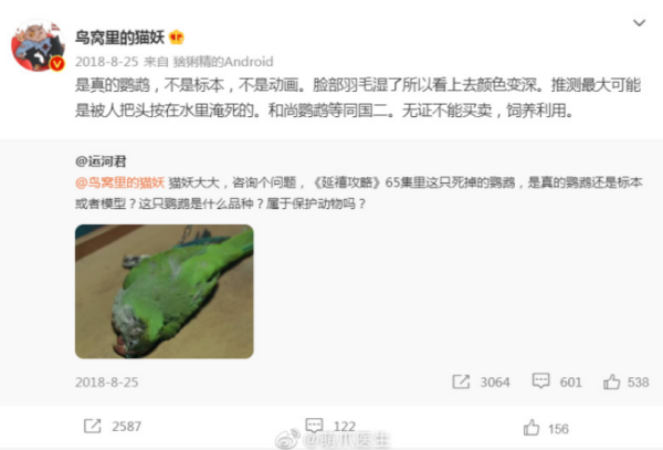 又是于正的剧！《唐宫美人》片段被重翻...疑似吊死小猫 娱乐资讯 图5张