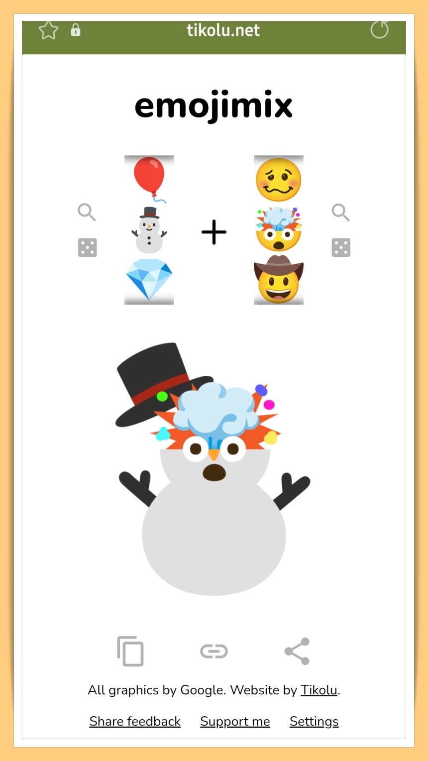 Tips I 我的表情包最特别！“emojimix”让两个emoji擦出意想不到火花！ 更多热点 图2张