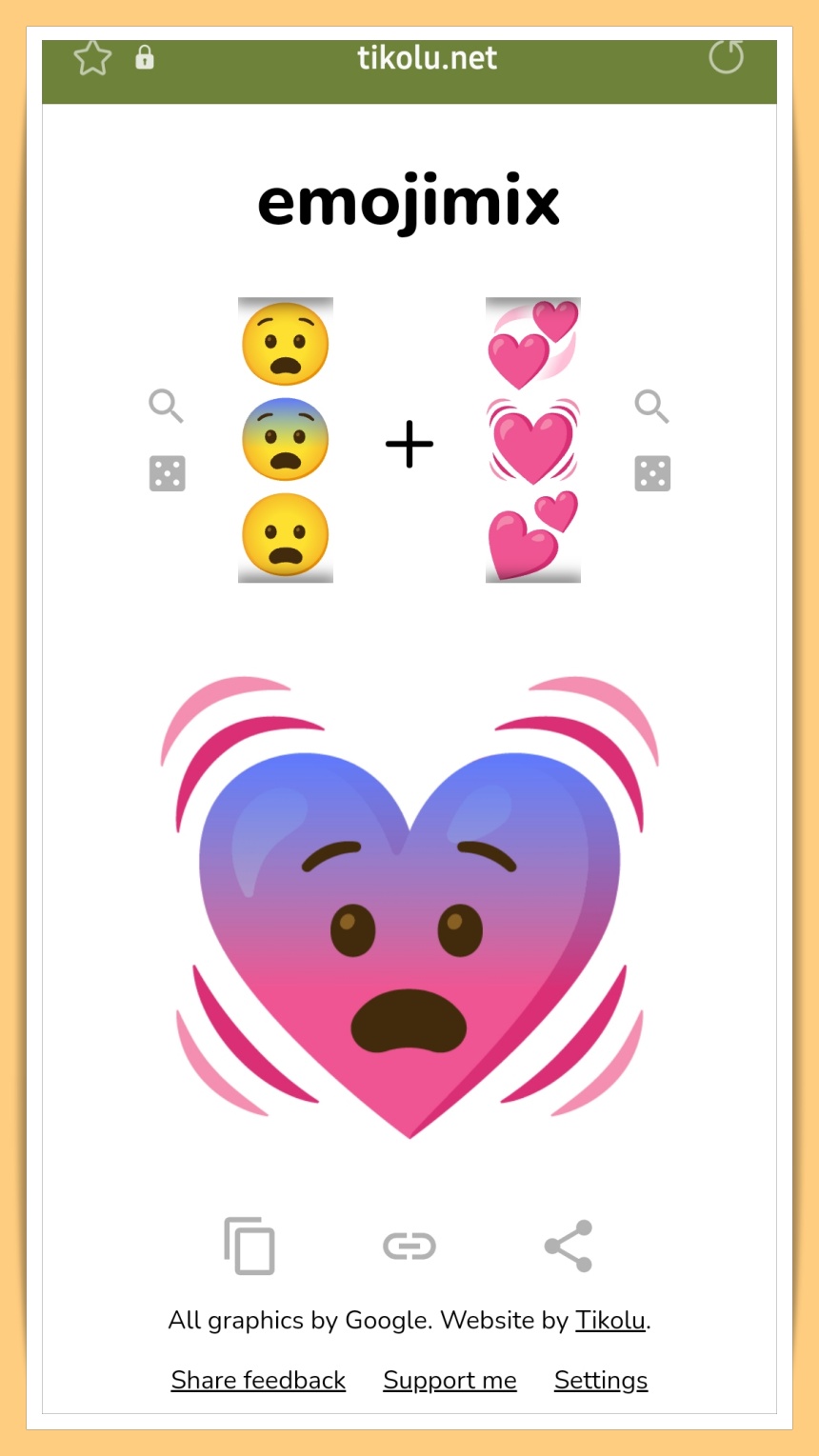 Tips I 我的表情包最特别！“emojimix”让两个emoji擦出意想不到火花！ 更多热点 图5张