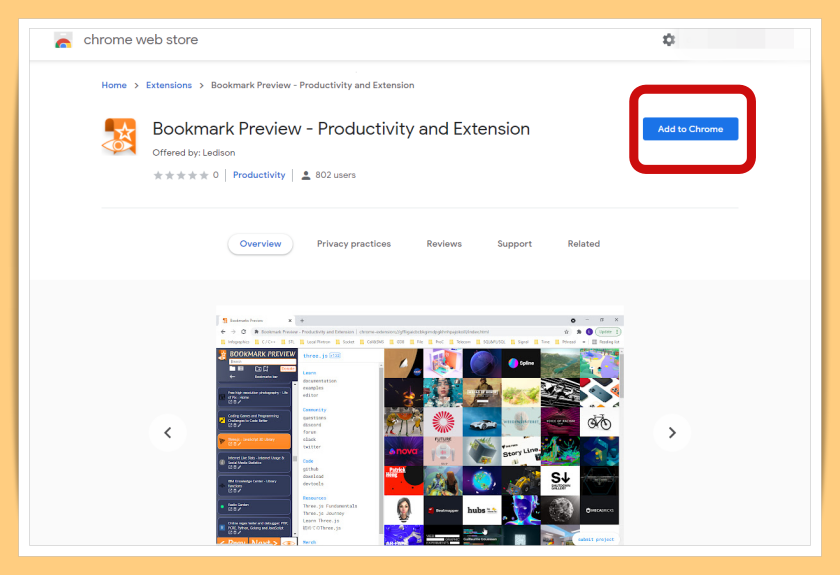 Tips I Chrome书签大扫除！Bookmark Preview帮你清理失效连接的网站！ 更多热点 图2张