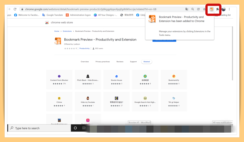 Tips I Chrome书签大扫除！Bookmark Preview帮你清理失效连接的网站！ 更多热点 图4张