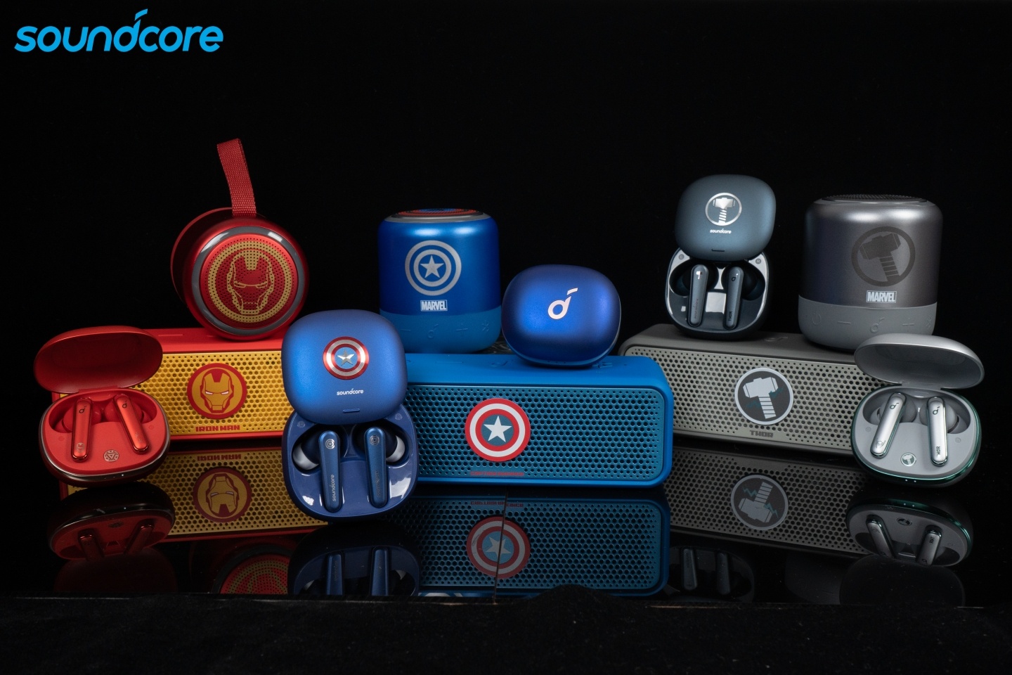 Soundcore 四款漫威英雄联名产品登台！蓝牙耳机和喇叭通通都有 数码科技 图1张