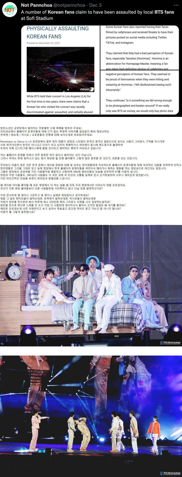 BTS 赴美演唱爆种族歧视！韩国站姐竟被当地人言语辱骂+殴打！ 娱乐资讯 图2张
