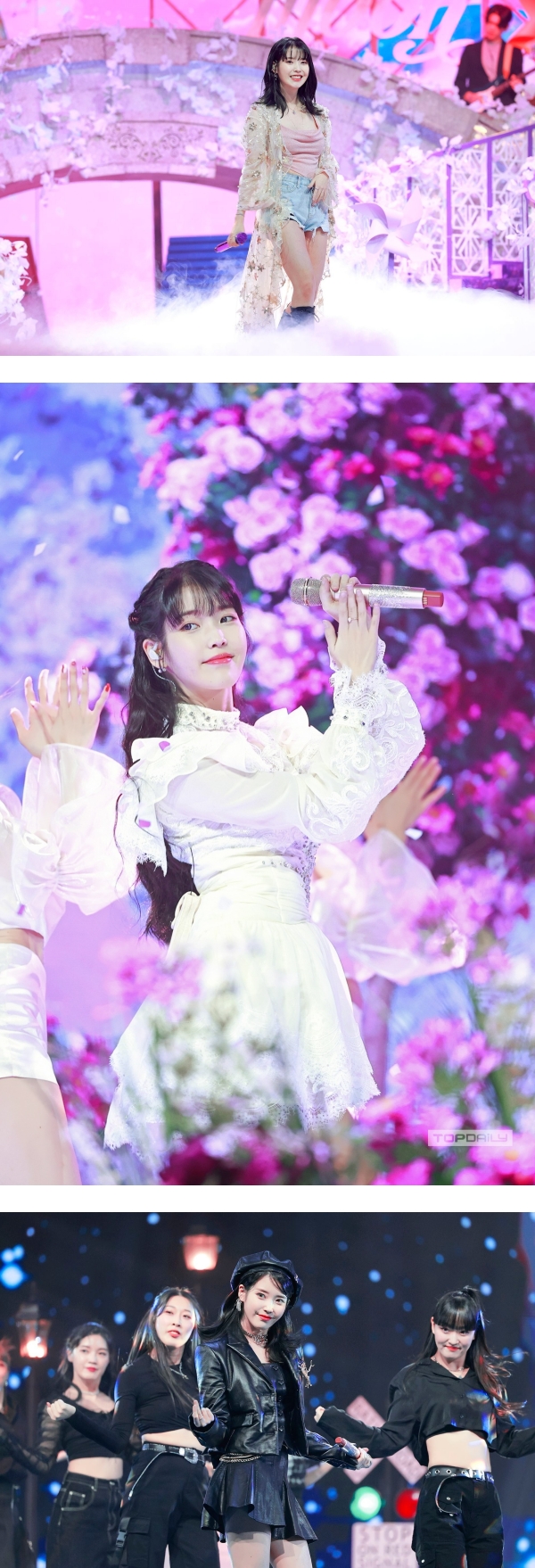 韩国第一女SOLO ！IU 《MMA》成5冠王…连换3造型惊艳全场！ 娱乐资讯 图3张