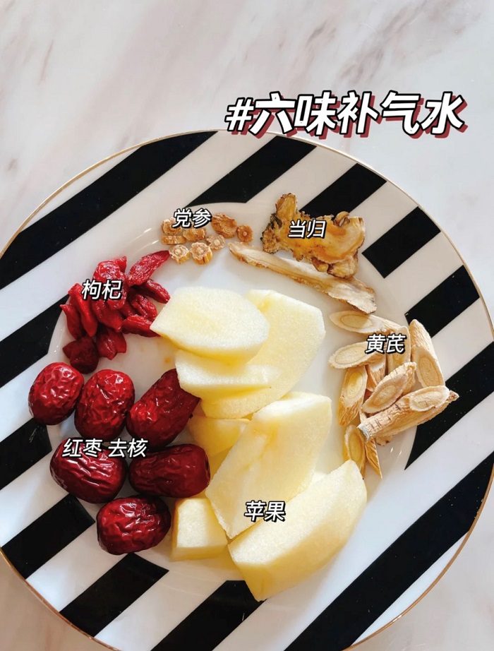 食谱 I 伊能静贫血而掉发，靠“六味补气水”养气血！ 更多热点 图2张