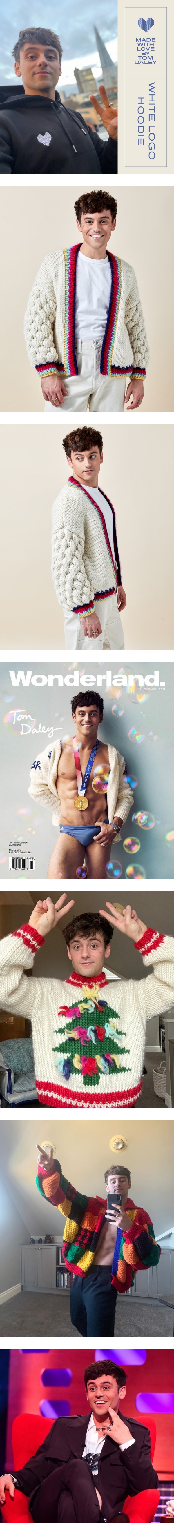 开创副业！跳水王子Tom Daley推自家针织品牌 娱乐资讯 图2张