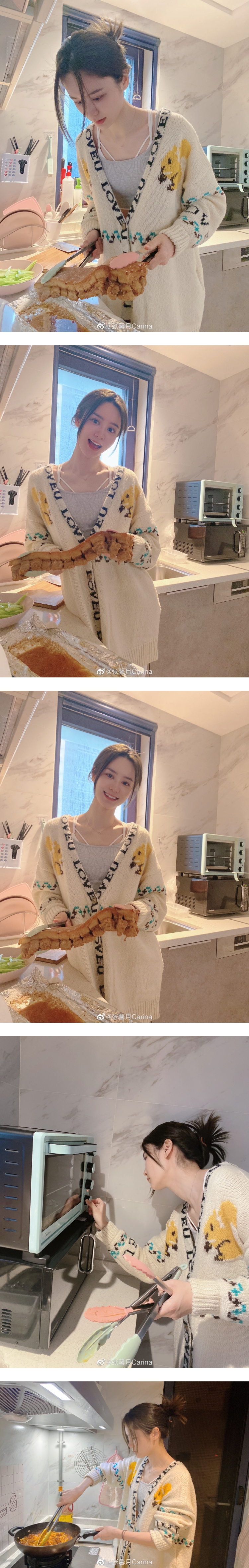 张馨月与迪丽热巴、宋茜撞衫！ 她穿的却是山寨品...尴尬了 娱乐资讯 图1张