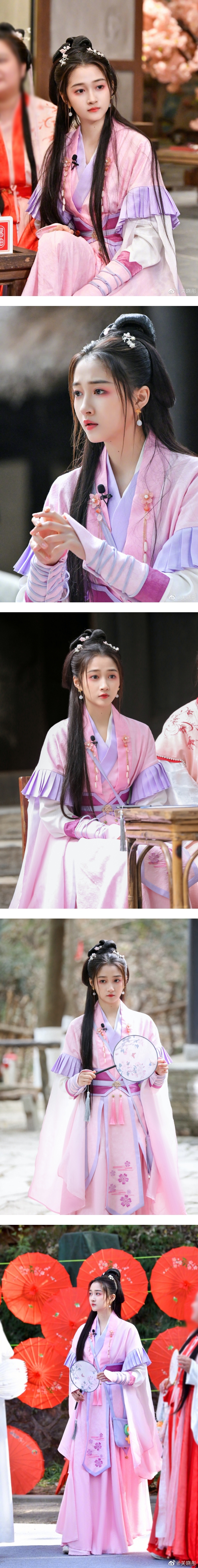关晓彤古装look 狠甩“土壮”翻车造型！眼妆却被质疑：像七彩熊猫！ 娱乐资讯 图3张