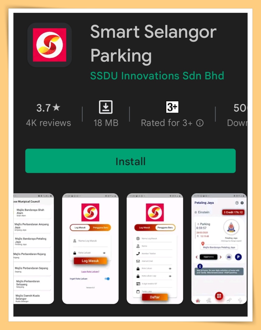 Tips I 明年起落实电子缴付停车费！教你如何使用Smart Selangor Parking App！ 更多热点 图3张
