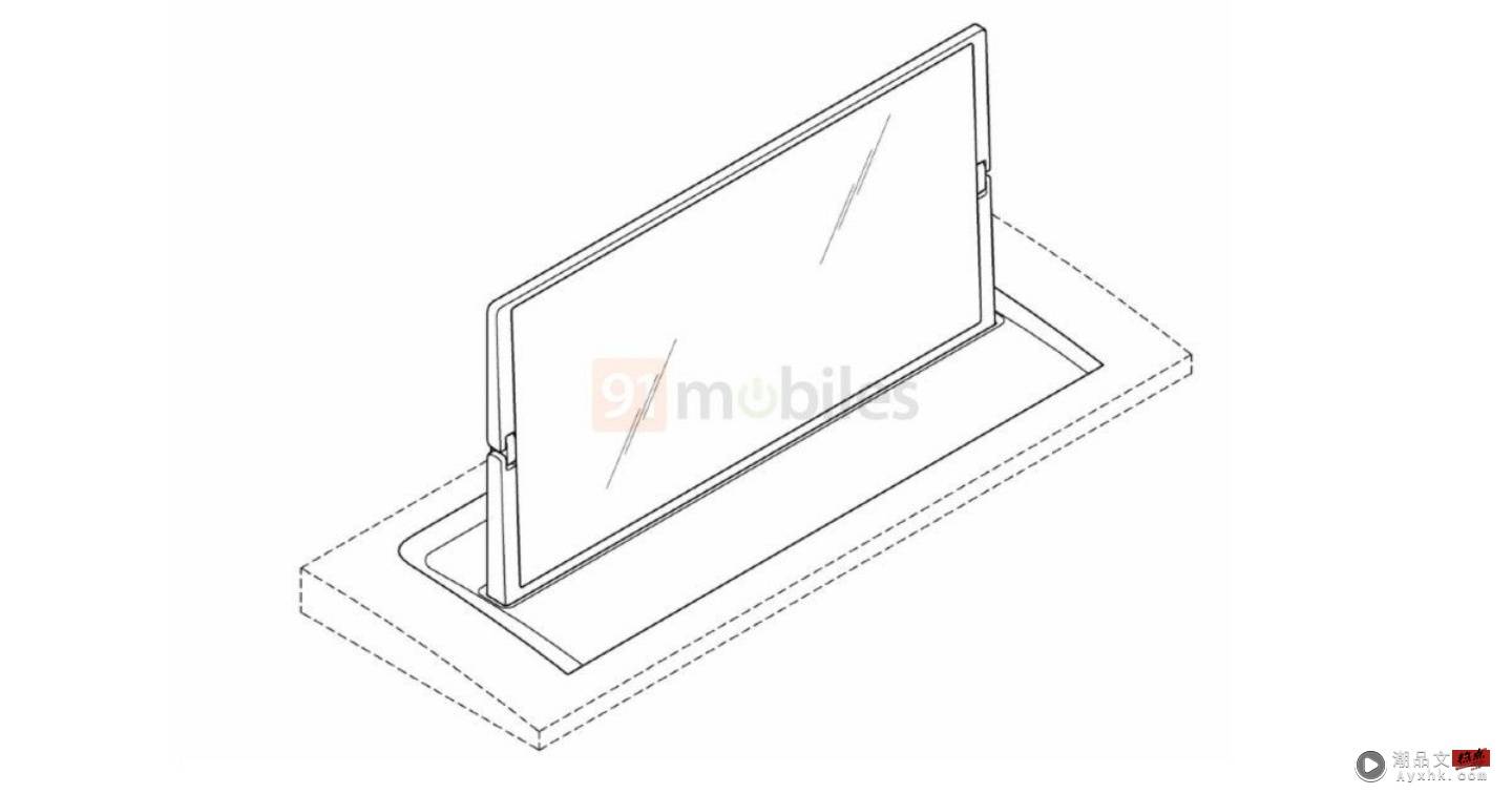 LG 新专利曝光！可望打造一款‘ 升降式 ’的车用萤幕，不仅如此还可折叠收纳 数码科技 图2张