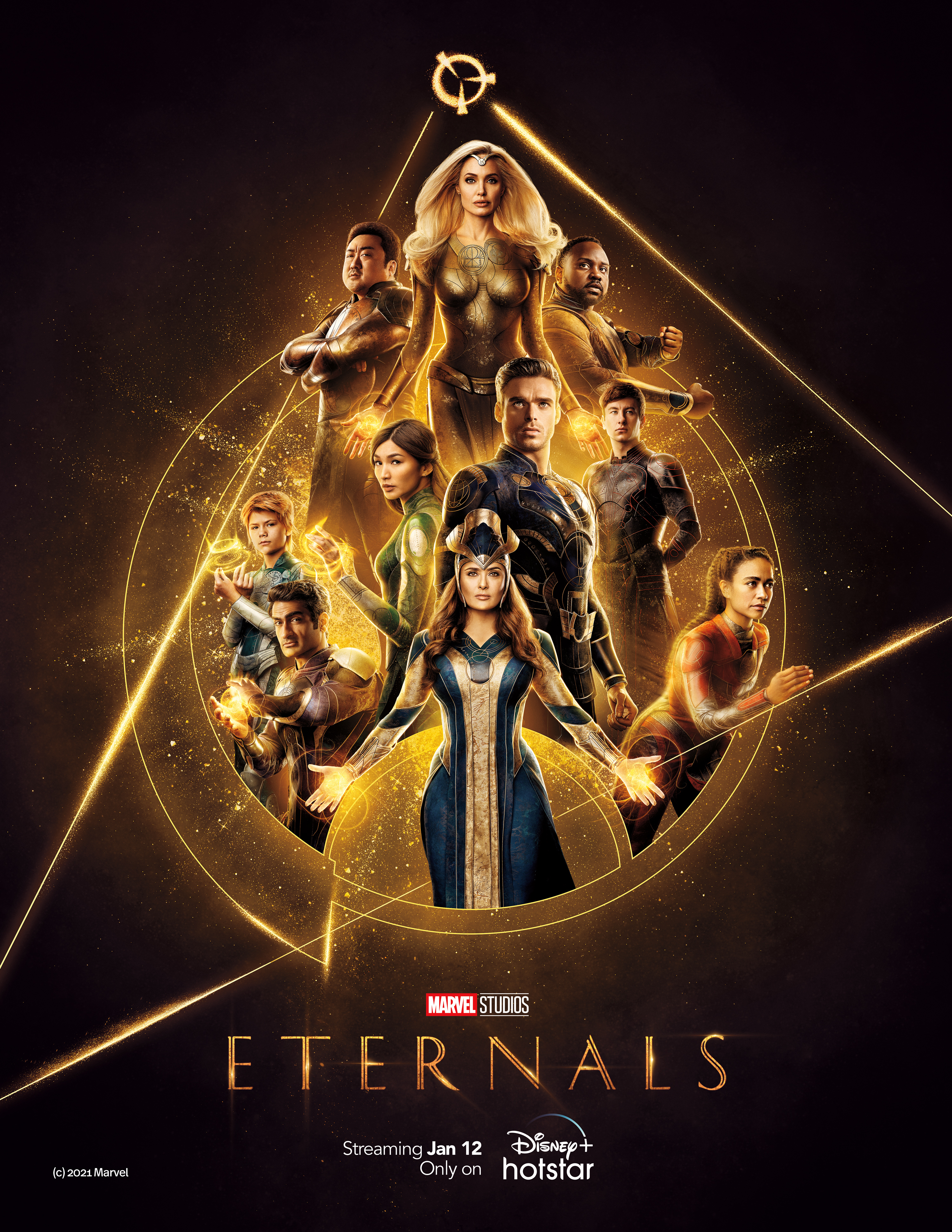 Marvel迷看过来！ 《ETERNALS》1月12日上线Disney+Hotstar 娱乐资讯 图1张