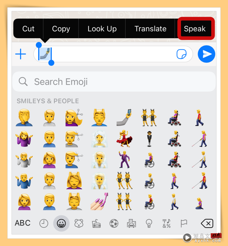Tips I 搞不懂Emoji表情符号？让iPhone这功能告诉你Emoji的意思！ 更多热点 图7张