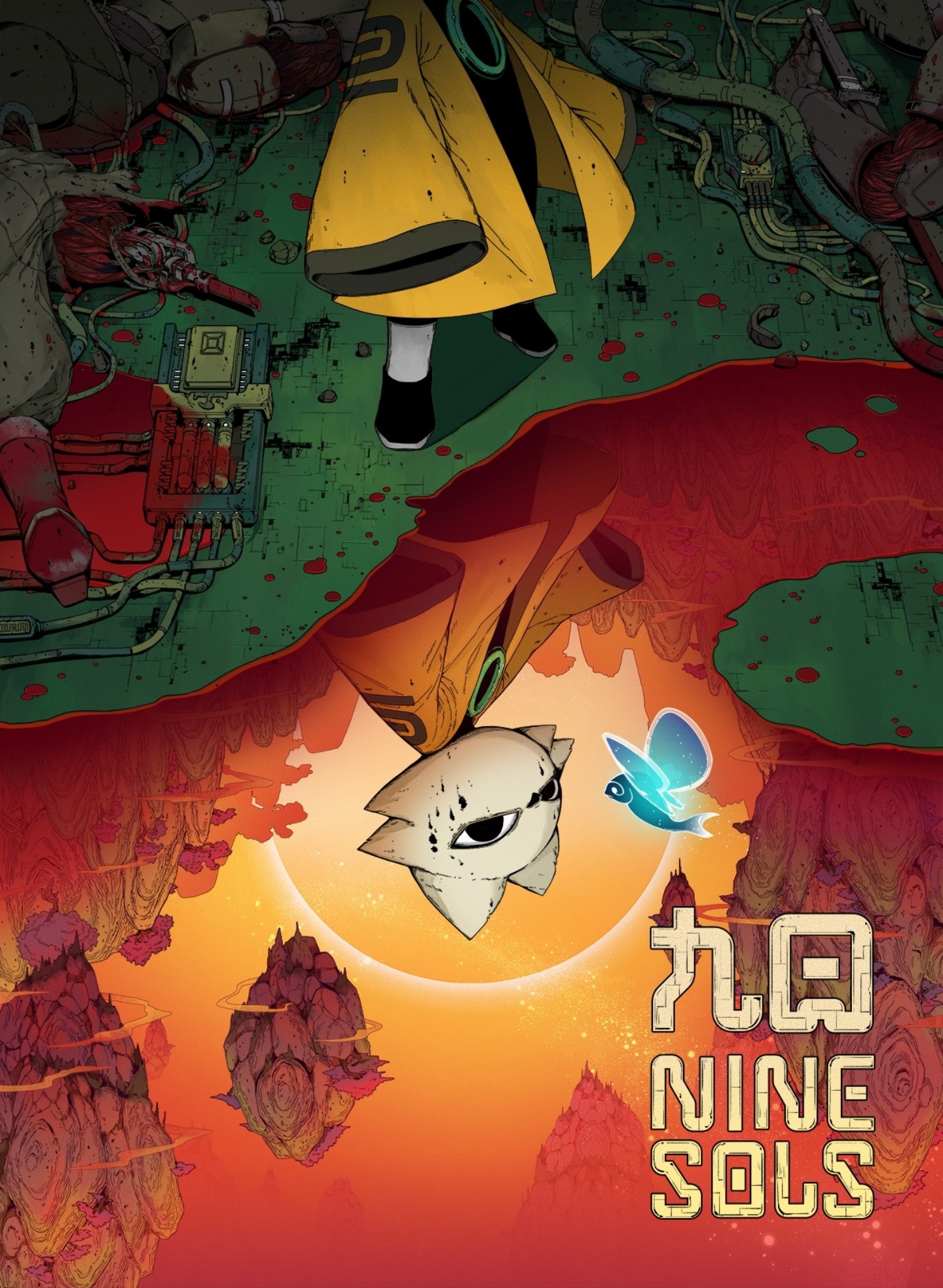 赤烛新作《九日 Nine Sols》主视觉曝光！打造结合道教科幻和上古神话元素，玩家敲碗超期待 数码科技 图1张