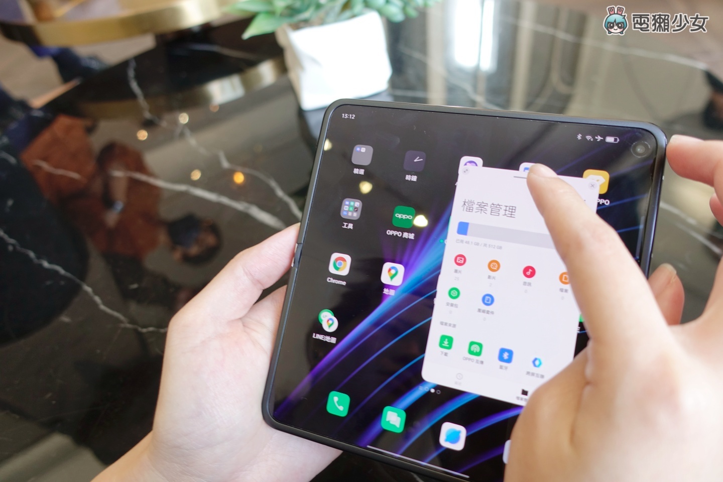 出门｜折叠手机再一支，‘ OPPO Find N ’在台亮相！同场加映‘ OPPO Air Glass ’智能眼镜 数码科技 图7张