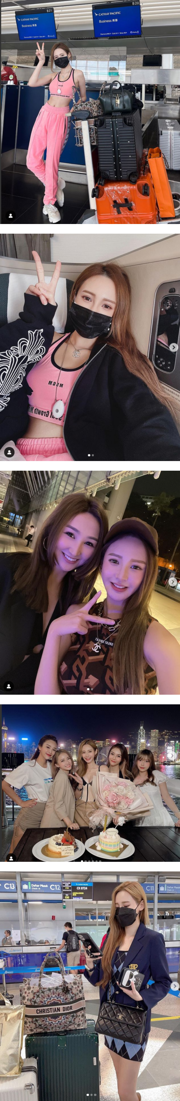 疫情下难出国？ 来看已经出国游玩的马来西亚网红...她坐私人飞机爽游多国 娱乐资讯 图2张