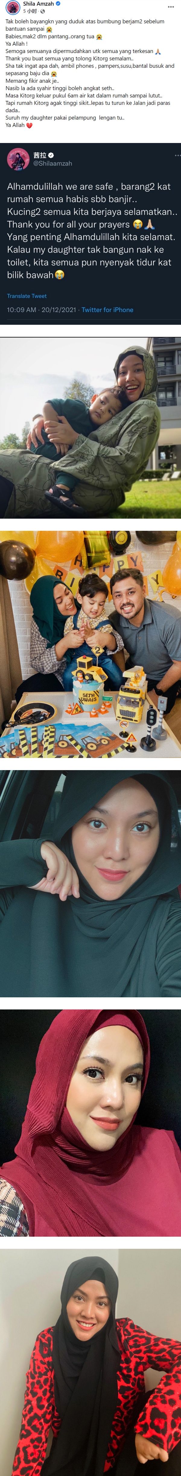 Hulu Langat 排屋被淹到屋顶！茜拉：家中一切Semua habis 娱乐资讯 图2张