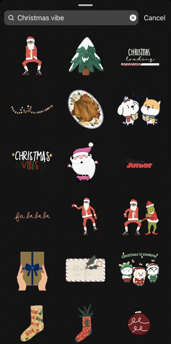Tips I 10个圣诞系列“GIF贴纸”关键字！让你的IG Story成为万众瞩目！ 更多热点 图4张