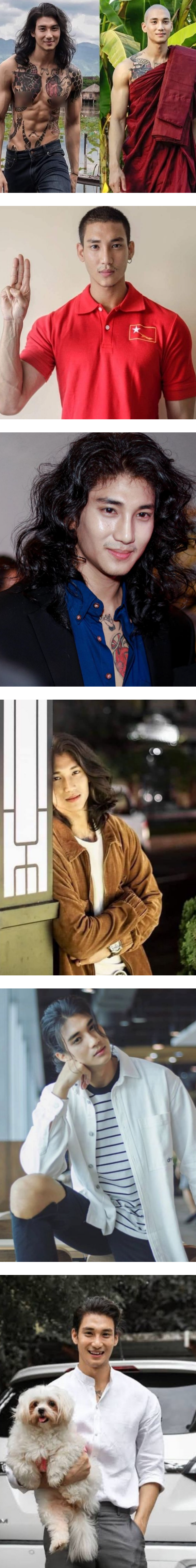 “全球第一帅”缅甸天菜和尚遭逮捕...被判刑劳改3年！狱中过生日 娱乐资讯 图2张