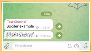 News I Telegram 加入两个新功能！其中一个是防剧透特效！ 更多热点 图2张