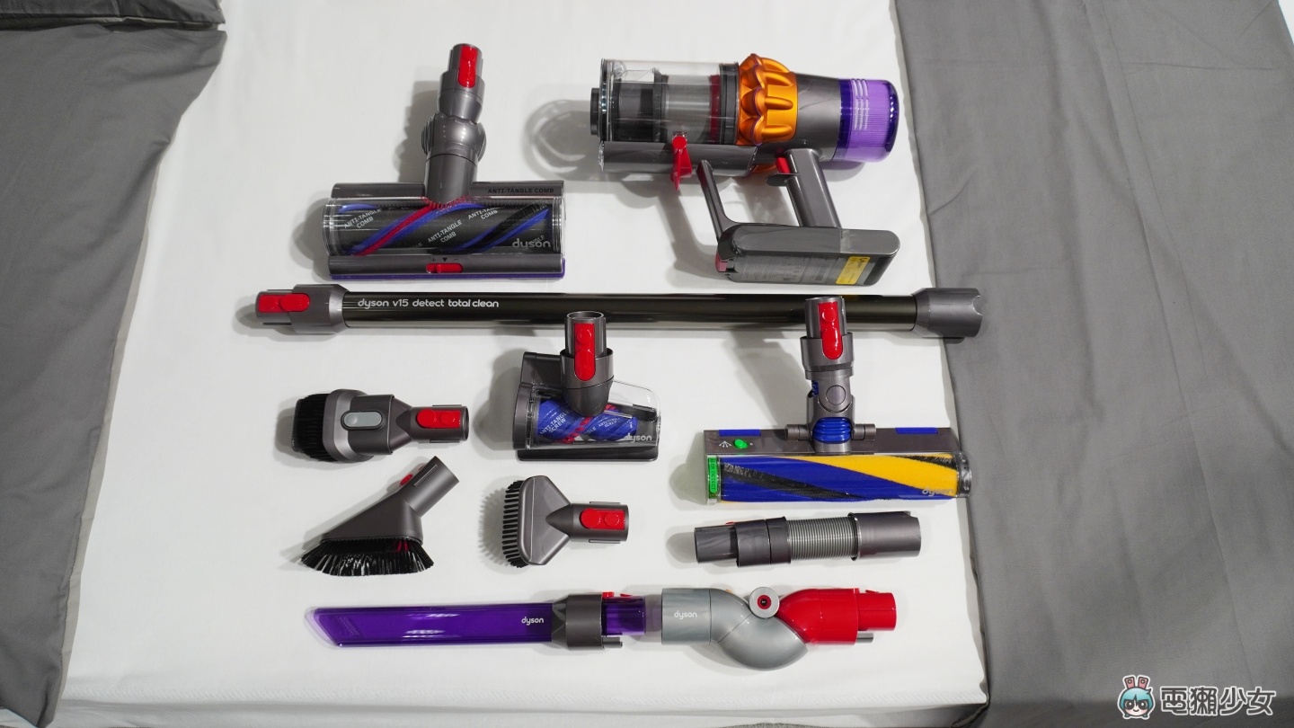 出门｜全新 Dyson V15 Detect 吸尘器登场，新‘ 无缠结科技 ’不用担心头发卡在吸头上好难清！ 数码科技 图8张
