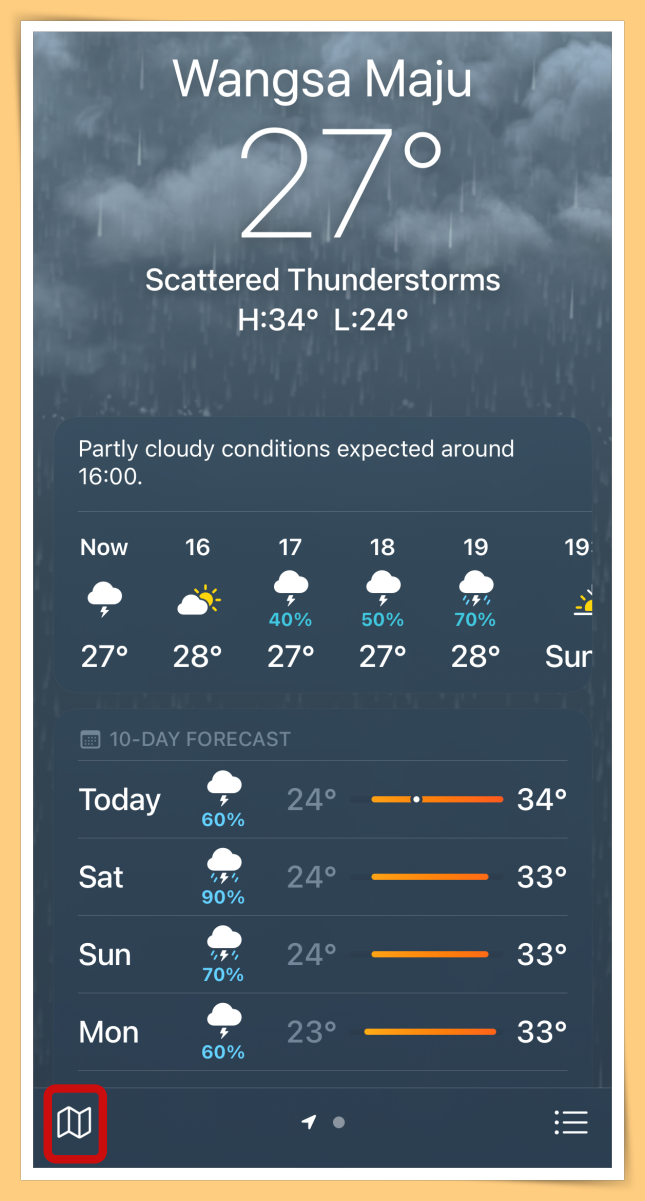 Tips I iPhone的Weather只能查天气？其实还可以做这4件事！ 更多热点 图2张