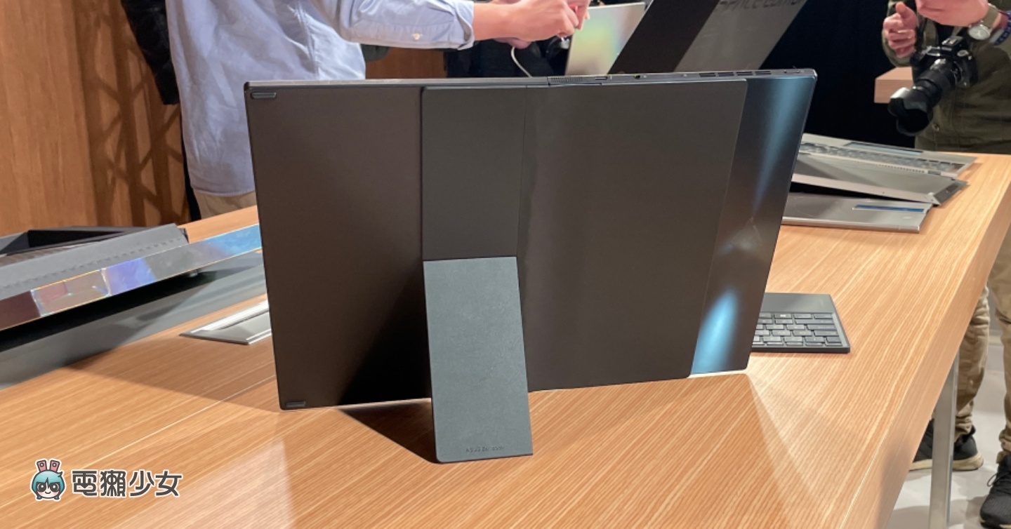 折叠手机不够看！华硕发表 17 吋折叠式笔电‘ Zenbook 17 Fold OLED ’ 数码科技 图9张