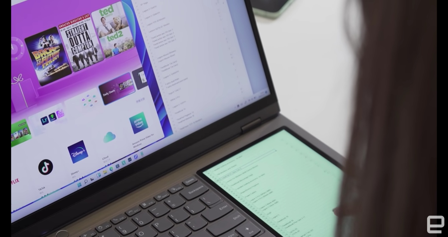 外型太特别！Lenovo 推出‘ ThinkBook Plus Gen3 ’键盘区右侧加了一块 8 吋萤幕 笔电变得好长？ 数码科技 图6张