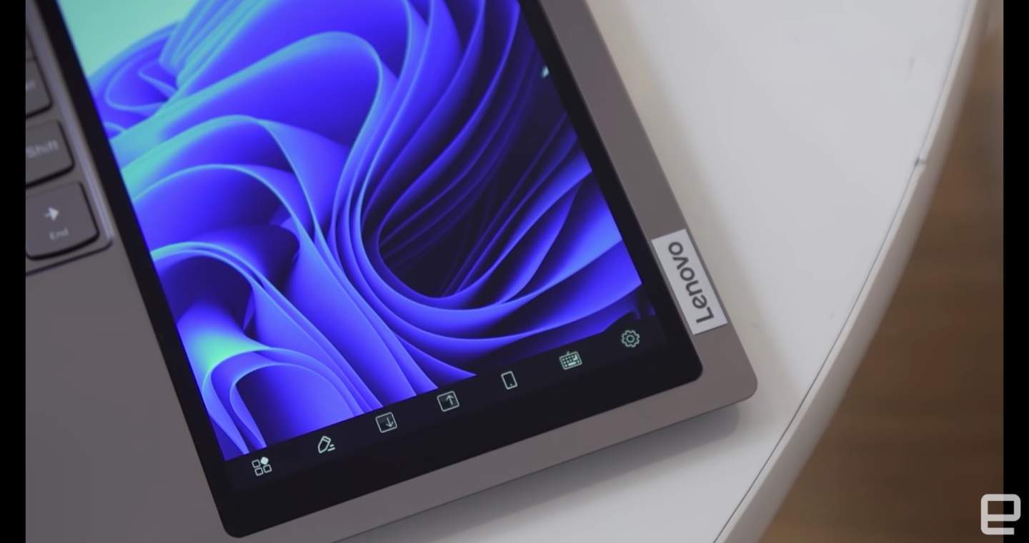 外型太特别！Lenovo 推出‘ ThinkBook Plus Gen3 ’键盘区右侧加了一块 8 吋萤幕 笔电变得好长？ 数码科技 图7张