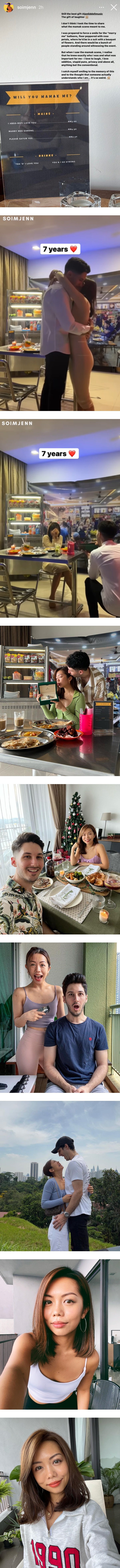 本地YouTuber Jenn向男友求婚！自曝单膝下跪视频 “I'm ready” 娱乐资讯 图2张