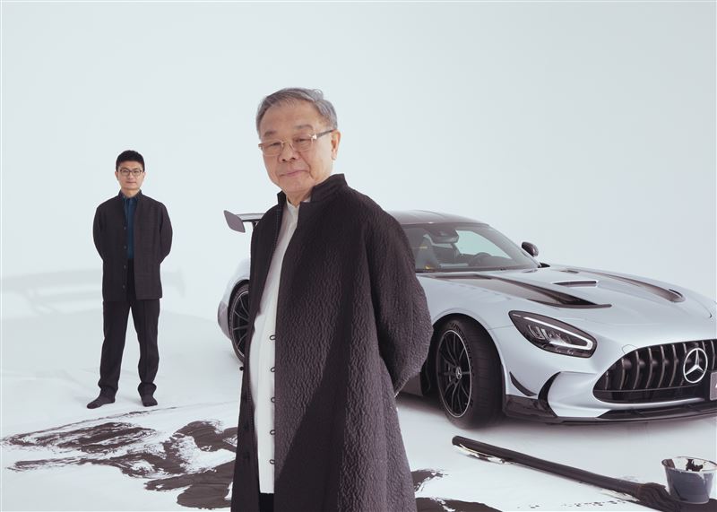 每日一字书法家张炳煌为这款豪华车系豪迈挥豪　竟然变这样 时尚资讯 图2张