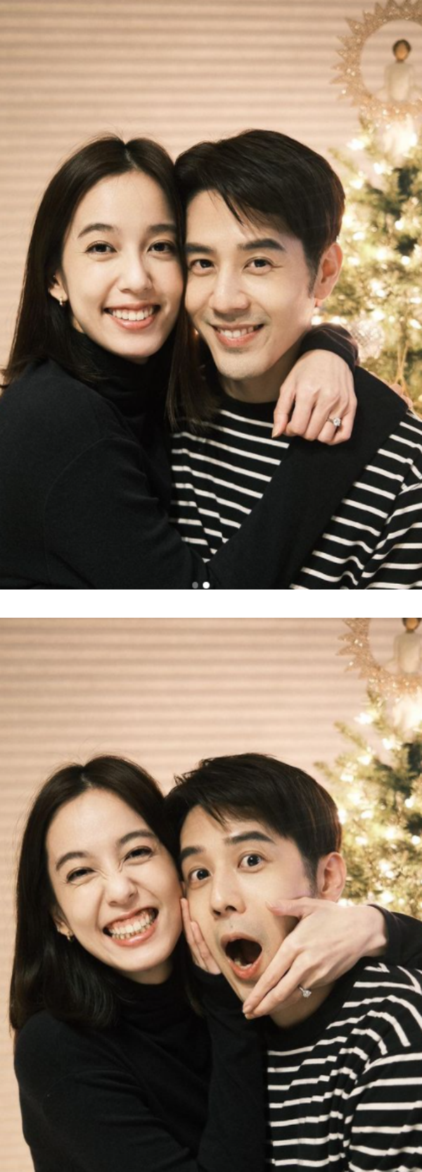 陈庭妮晒巨钻婚戒！认爱胡宇威：Twogether♥ 娱乐资讯 图1张