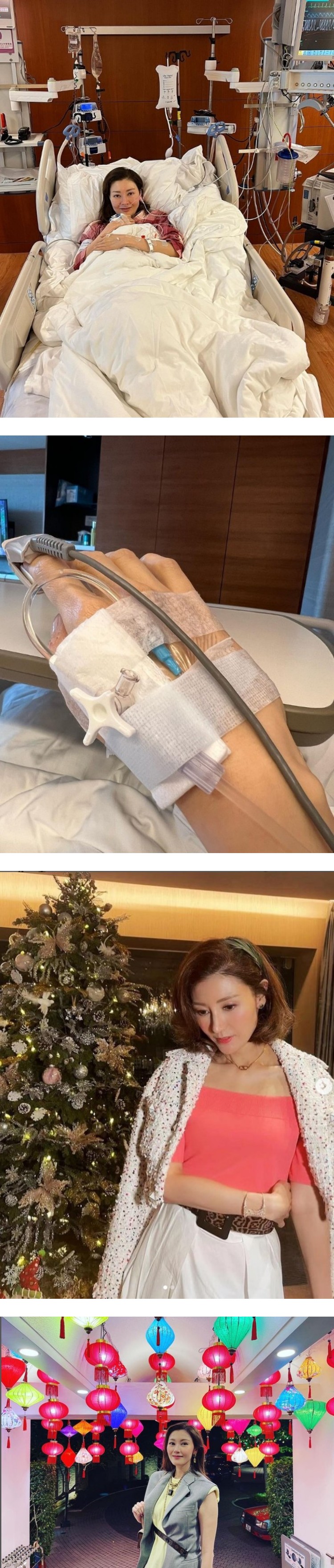 躺ICU搏斗48小时！ 李嘉欣插鼻管+双手插满管：捡回条命 娱乐资讯 图2张