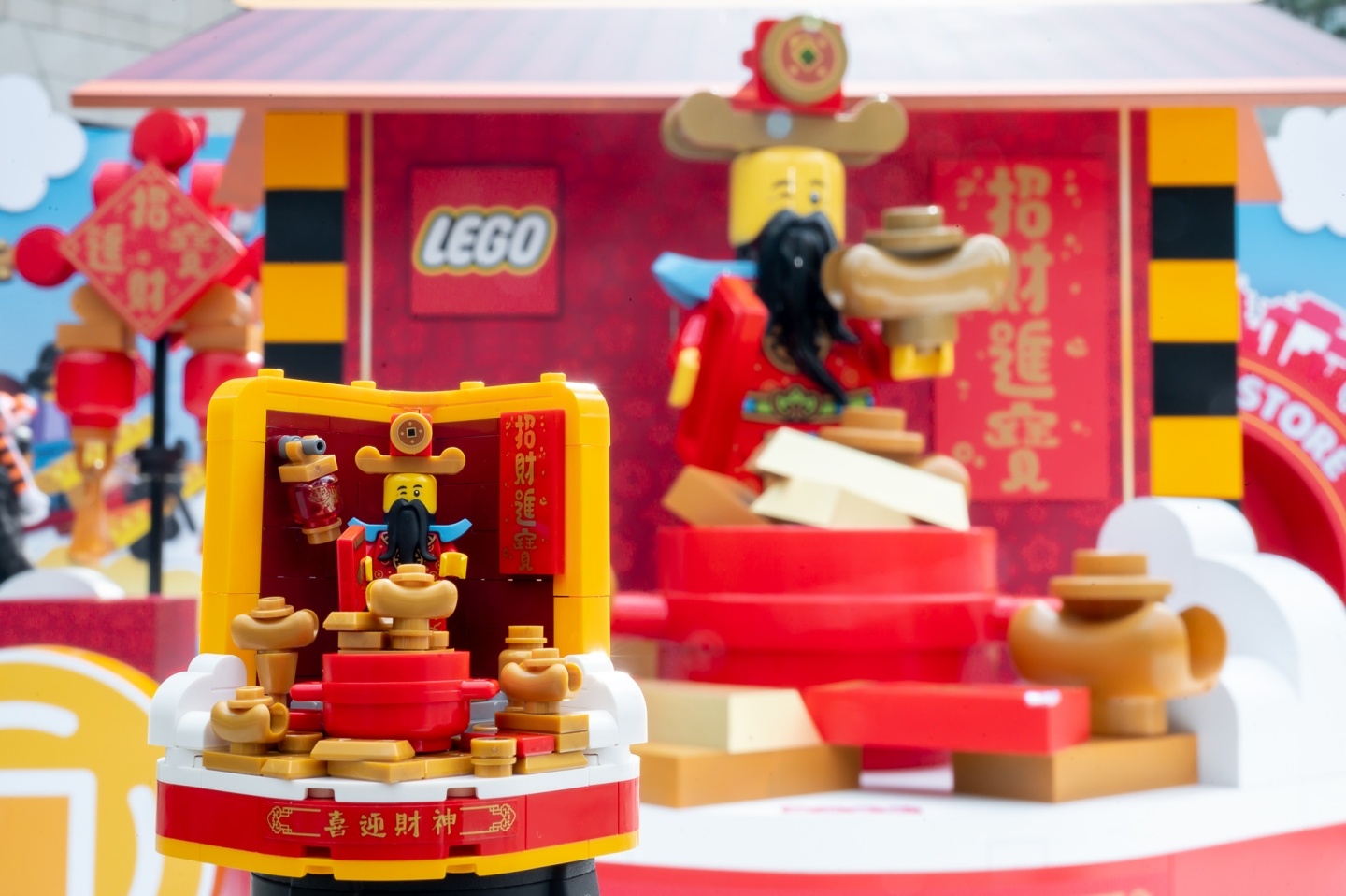乐高虎超萌来袭！‘ 福虎云中城 ’登陆台北统一时代百货，有好玩的拼砌体验还可以现场许愿 数码科技 图4张