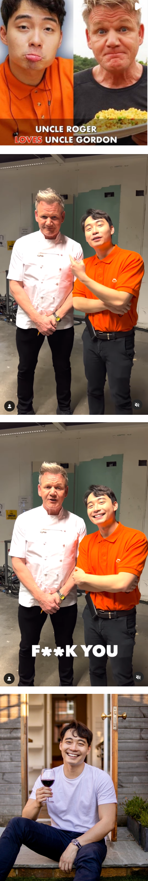 毒舌组合梦幻联动！Uncle Roger 、Gordon Ramsay惊喜同框…他还大飙脏话！ 娱乐资讯 图2张