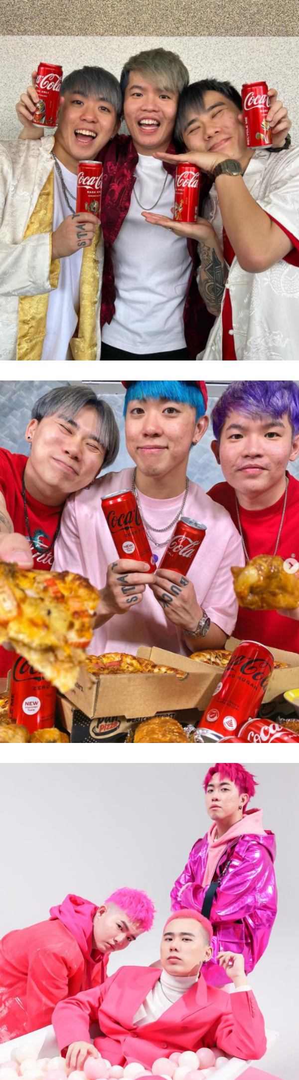 马来西亚网红“3P”新年歌获封“今年最炸”！齐舞获赞：有男团的feel 娱乐资讯 图4张