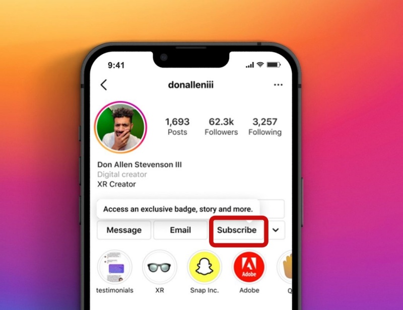 News I Instagram 即将推出订阅功能！每月付费可看关注者专属内容！ 更多热点 图1张