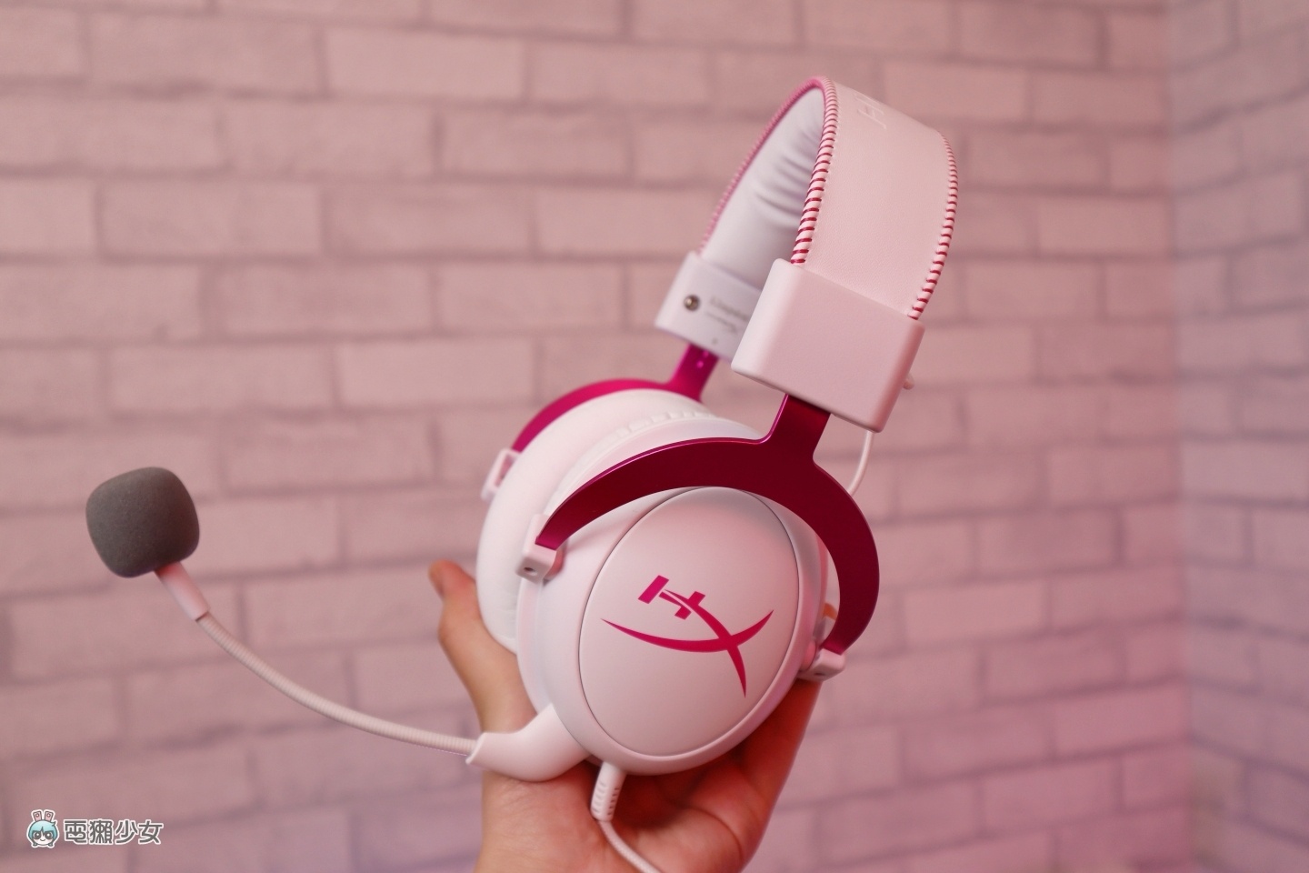 开箱｜超吸睛！HyperX Cloud II 粉色复刻版来啦 谁说电竞耳机不能可可爱爱？ 数码科技 图11张