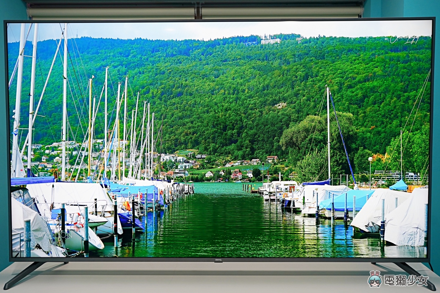 开箱｜‘ BenQ E75-730 追剧护眼智慧电视 ’DC 调光不闪屏 给你 4K HDR 真护眼大萤幕 数码科技 图15张