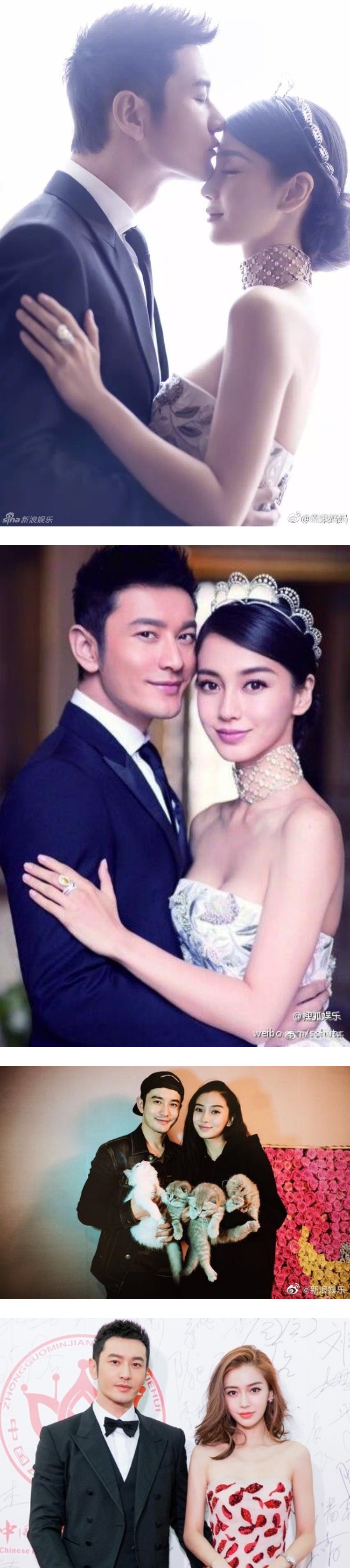 黄晓明、Angelababy达成“三不”离婚协议！ 5岁小海绵不知爸妈已离婚 娱乐资讯 图2张