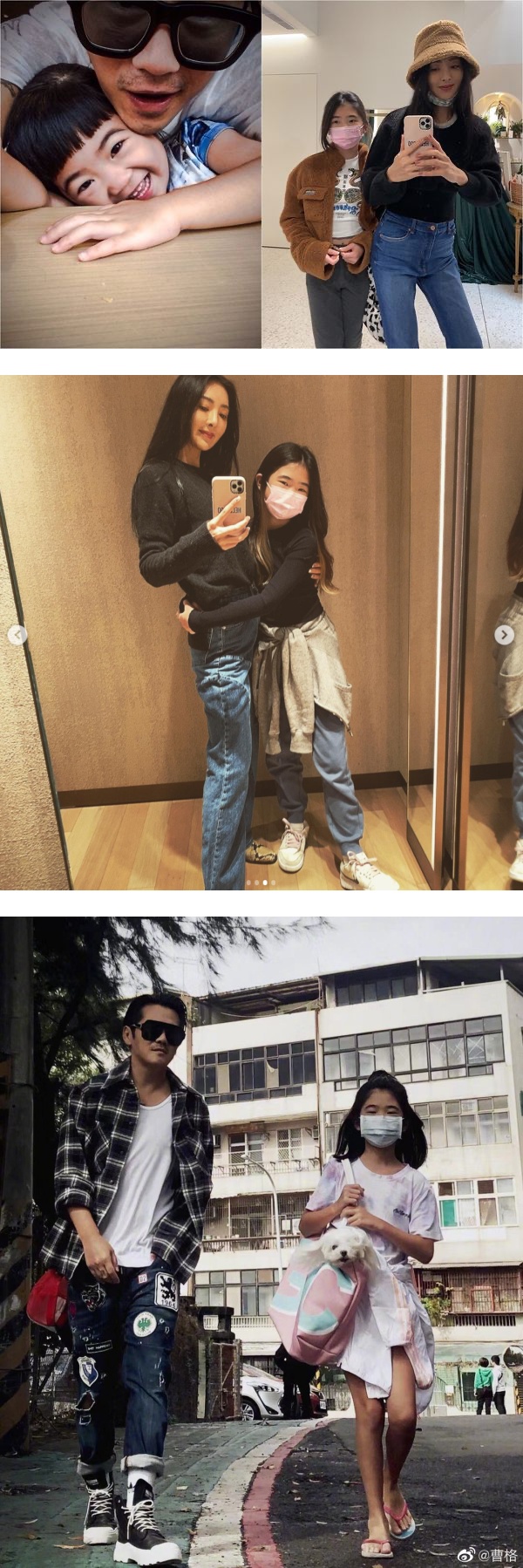 曹格11岁女儿Grace真的长大了！霸气回眸根本是“高级超模脸”…超像秀智！ 娱乐资讯 图2张