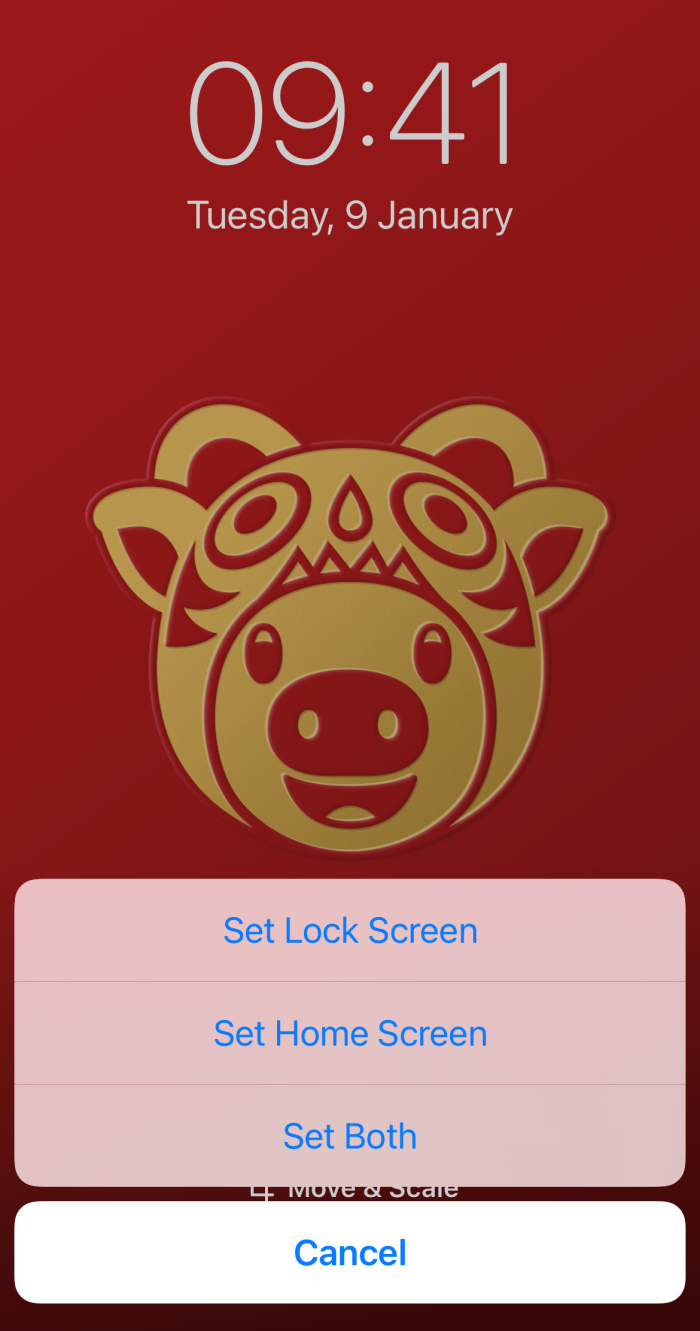 Tips I Apple发布12生肖限定壁纸！教你3个步骤下载设定手机壁纸！ 更多热点 图8张