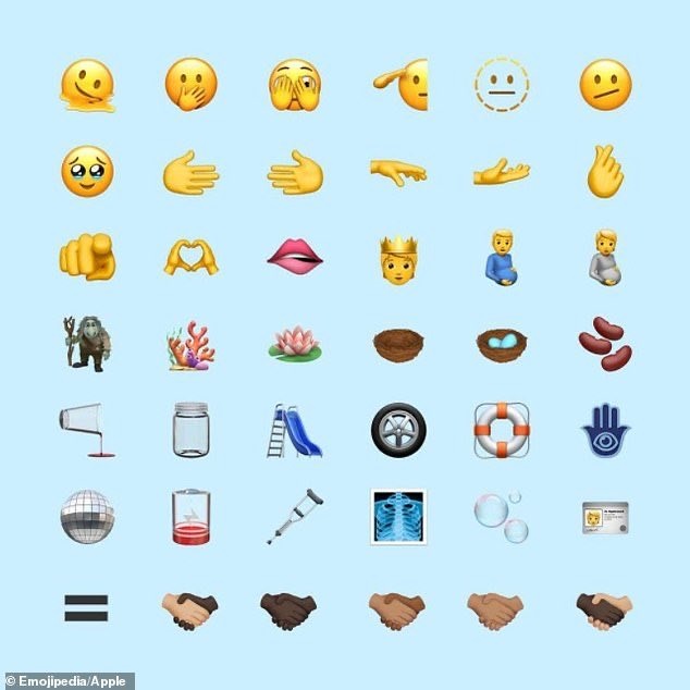News I 不要再用旧Emoji了！新表情符号：溶化的脸，怀孕的男人等等即将登场！ 更多热点 图1张