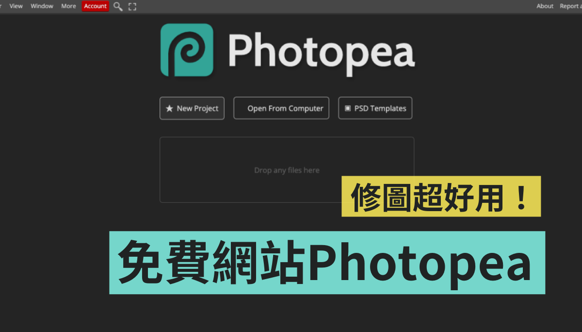好用又方便！免费网站 Photopea 功能超齐全，线上轻松修图就靠它 数码科技 图1张