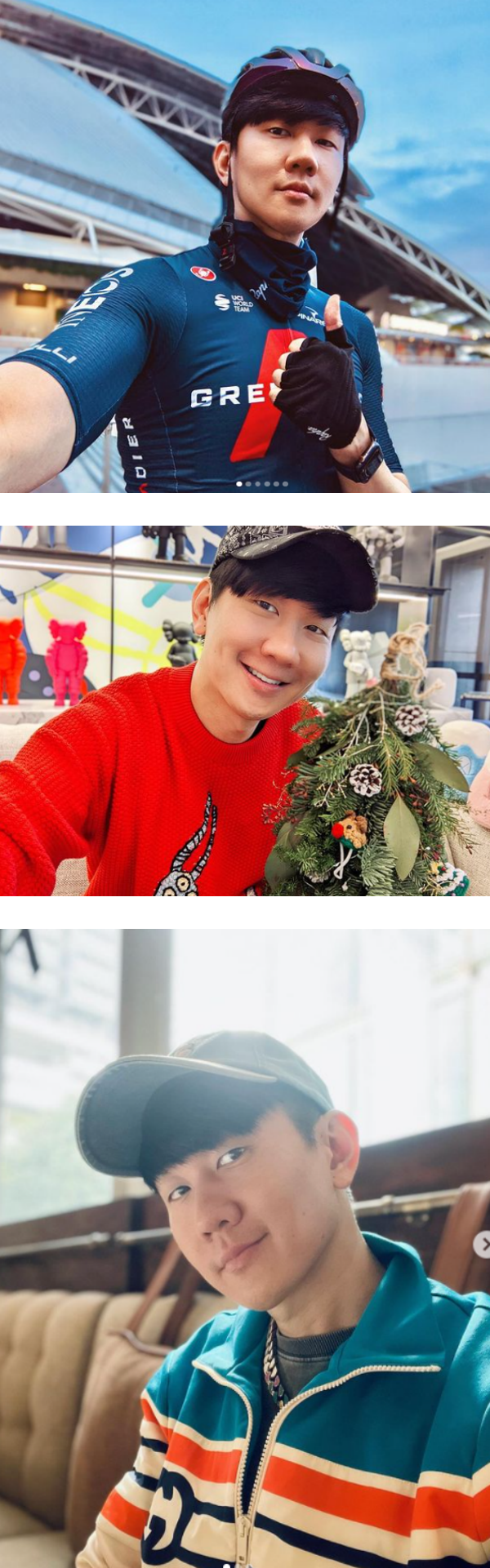 林俊杰在新加坡过年！竟然“0伪装”路边弹唱！ 娱乐资讯 图1张