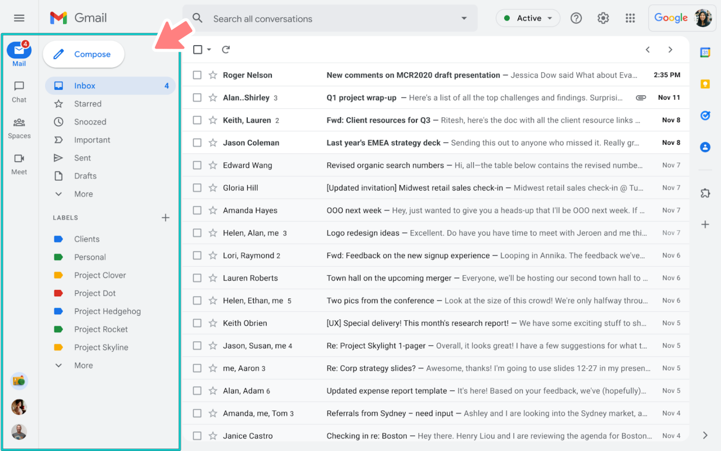Gmail 网页版推出更新！新增功能列表 让介面变得更简洁 数码科技 图3张