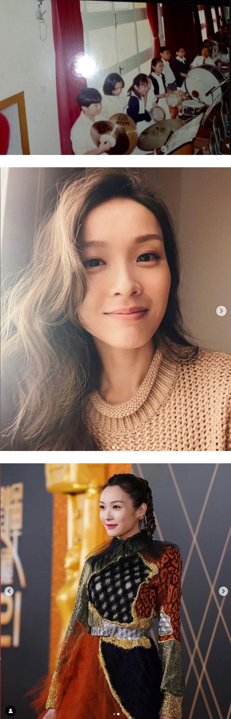 李佳芯小学旧照曝光！ 四眼妹模样和现在差很大...校友都认不出 娱乐资讯 图2张