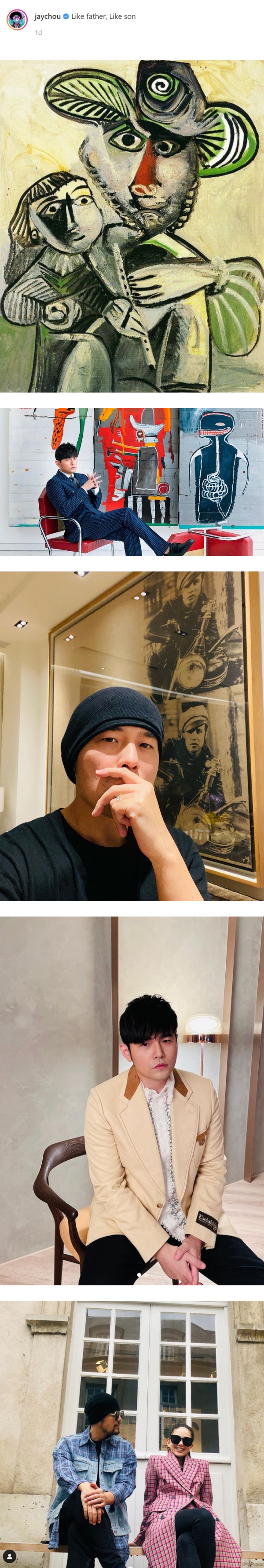 周杰伦疑借画暗喻昆凌三胎性别！ 网狂猜：是男孩！ 娱乐资讯 图2张