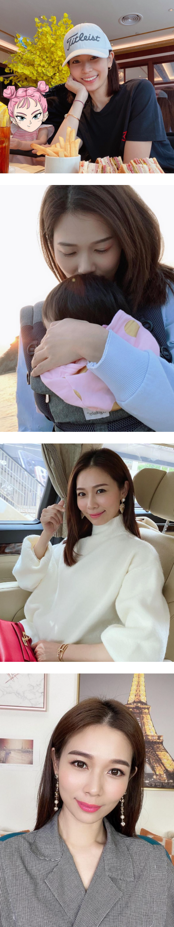 恭喜！杨秀惠诞下二胎 “一家四口”新成员是妹妹！ 娱乐资讯 图3张